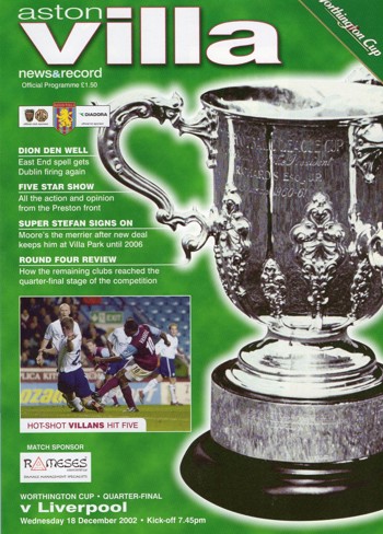 Match programme